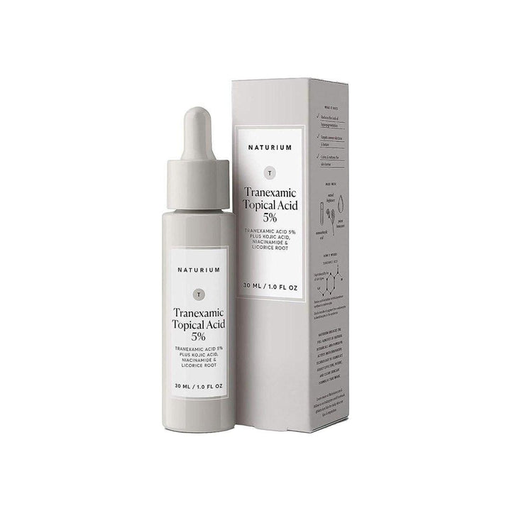 Naturium Tranexamic Topical Acid 5% Serum 30ml | Brightening & Tone-Correcting Treatment for Discolouration & Hyperpigmentation