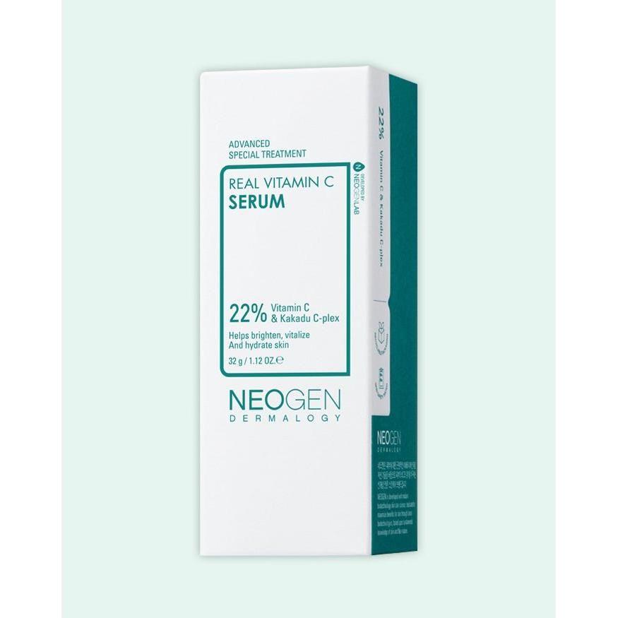 NEOGEN Dermalogy Real Vitamin C Serum 30ml | Brightening & Firming Serum with 22% Vitamin C + Niacinamide NEOGEN
