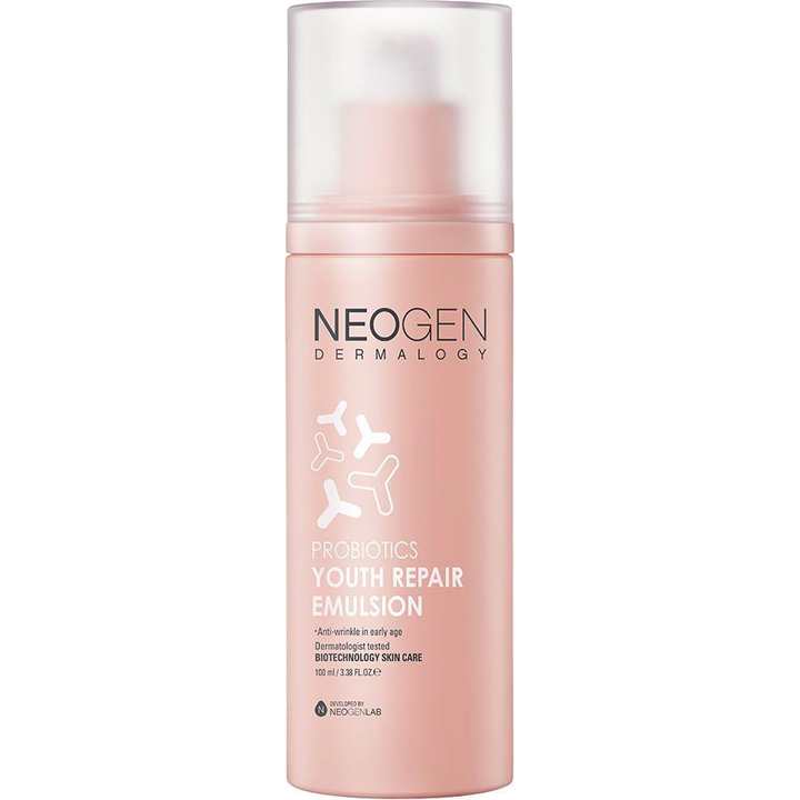 NEOGEN Probiotics Youth Repair Emulsion | Hydrating &  Revitalizing Daily Emulsion for Radiant, Healthy Skin NEOGEN