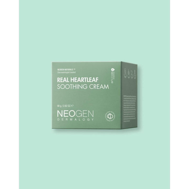 NEOGEN Real Heartleaf Soothing Cream 80g | Lightweight Hydration & Calming Gel Moisturiser