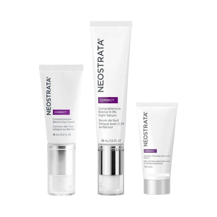 Neostrata Correct Gift Set | Retinol, AHA & Peptide Skincare Trio