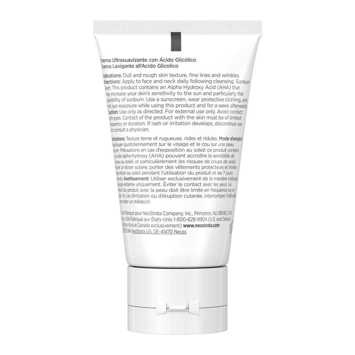 Neostrata Glycolic Renewal Smoothing Cream 40ml Resurfacing & Hydrating AHA Cream | Smoother, Radiant Skin