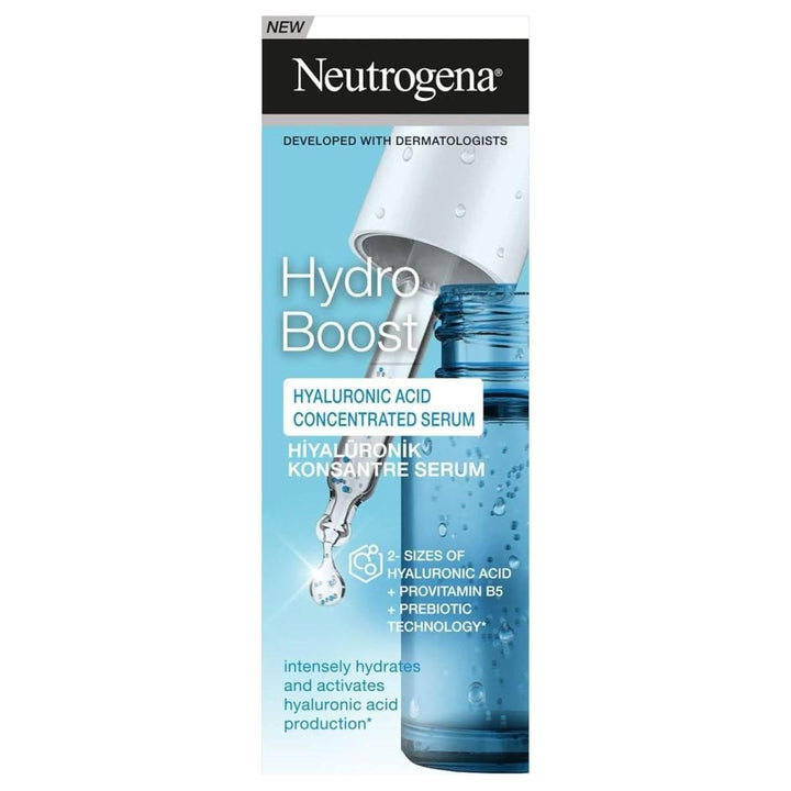 Neutrogena Hydro Boost Hyaluronic Acid Concentrated Serum 15ml | Intense Hydration & Skin Revitalization