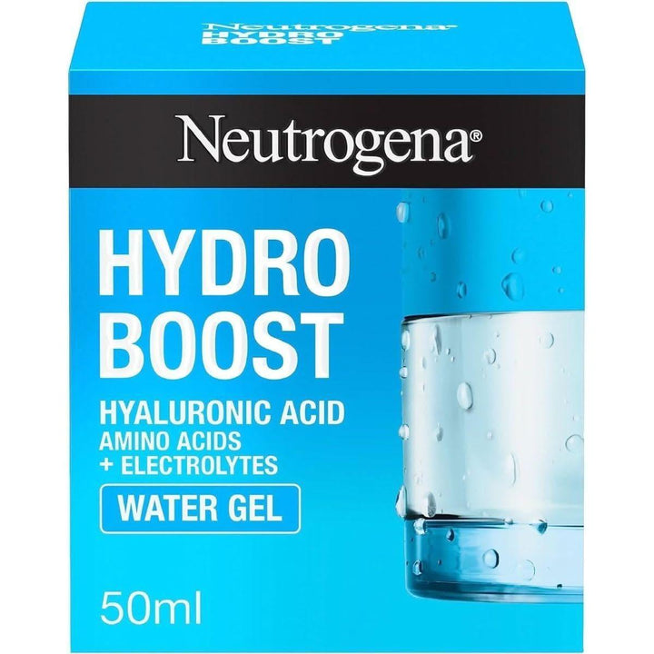 Neutrogena Hydro Boost Water Gel 50ml | 72-Hour Hydration with Hyaluronic Acid & Amino Acids
