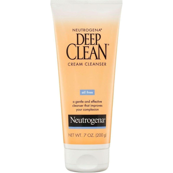 Neutrogena Oil-Free Acne Face Wash Cream Cleanser 200ml | Clears Breakouts & Unclogs Pores