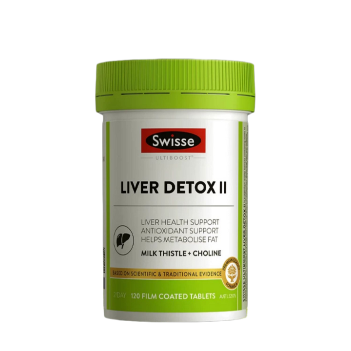 SWISSE Ultiboost Liver Detox II (120 Film-Coated Tablets)