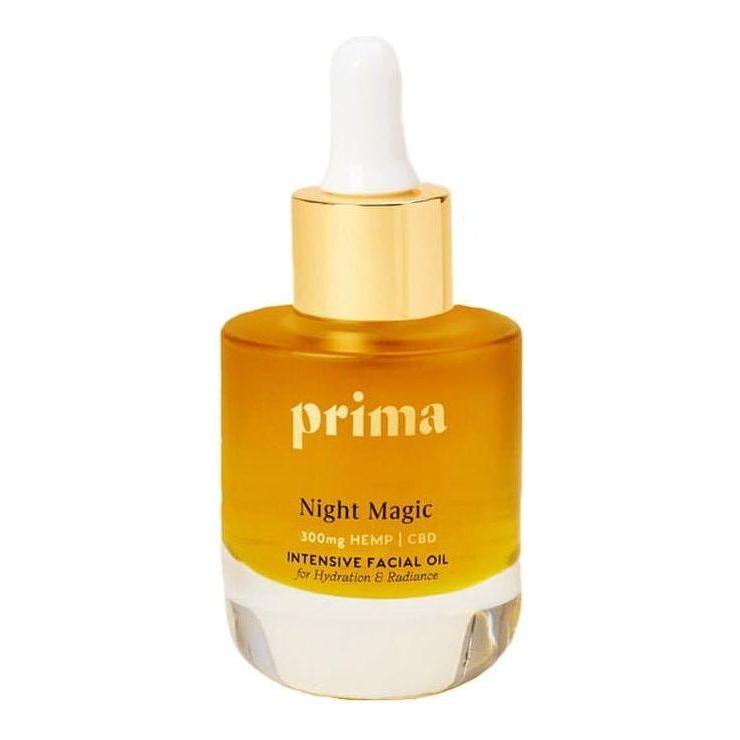 Night Magic Intensive Facial Oil 300mg | Nourishing Overnight Treatment with Hemp, Prickly Pear & Moringa Prima