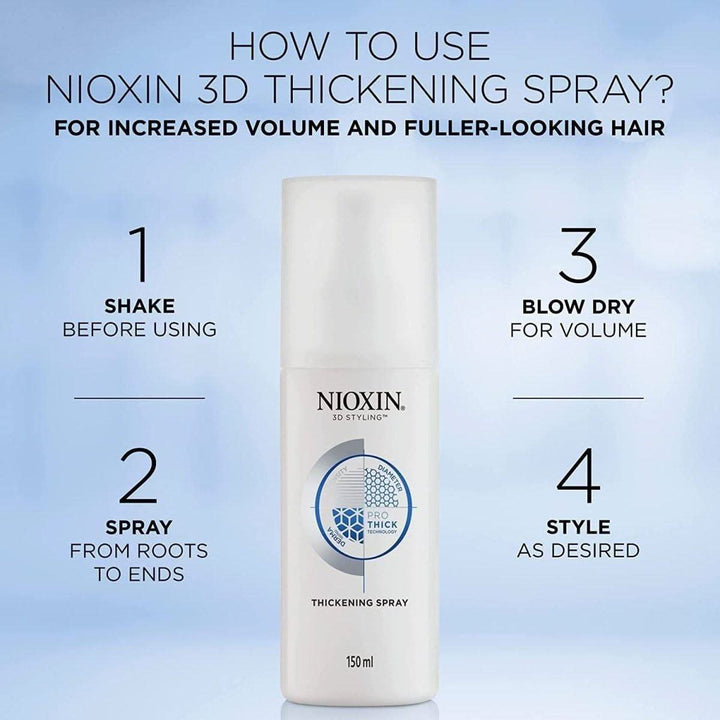 Nioxin 3D Thickening Hairspray  - 150ml