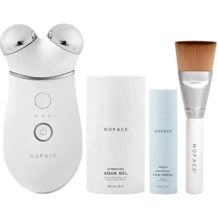 NuFACE TRINITY+ Starter Kit | Smart Facial Toning Device for Lifting, Sculpting &Anti-Ageing