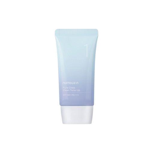 numbuzin No.1 Pure Glass Clean Tone Up SPF50+ PA++++ 50ml | Radiant Glow & Daily UV Protection
