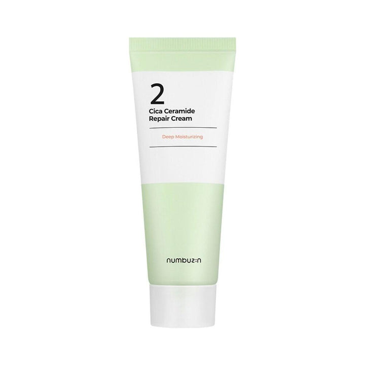 numbuzin No.2 Cica Ceramide Repair Cream 60ml | Barrier-Strengthening Moisturiser for Sensitive Skin