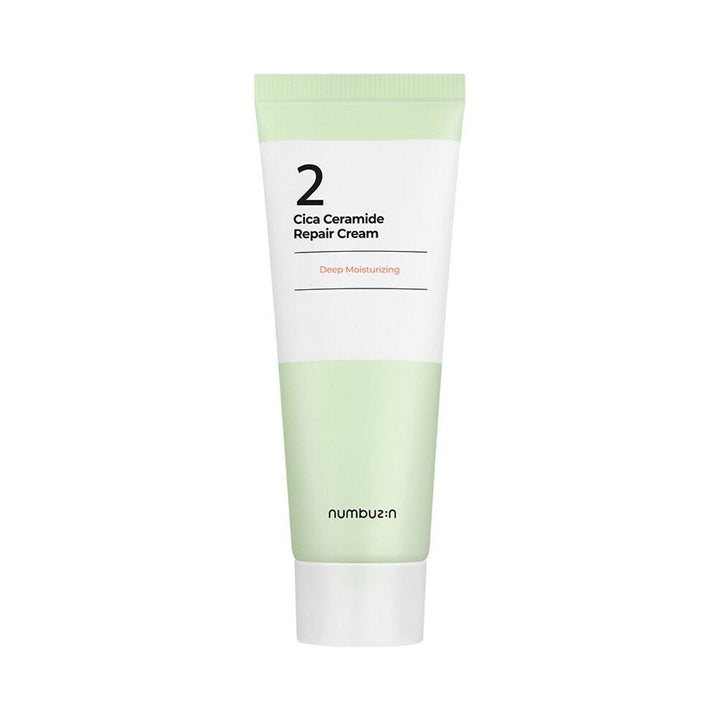 numbuzin No.2 Cica Ceramide Repair Cream 60ml | Barrier-Strengthening Moisturiser for Sensitive Skin