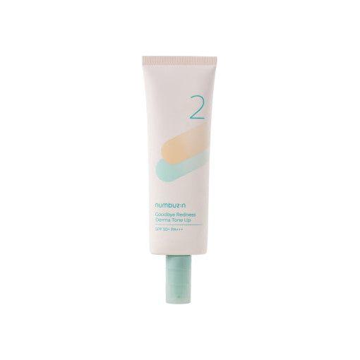 NUMBUZIN No.2 Goodbye Redness Derma Tone Up Redness-Calming & UV-Protecting Cream 50ml