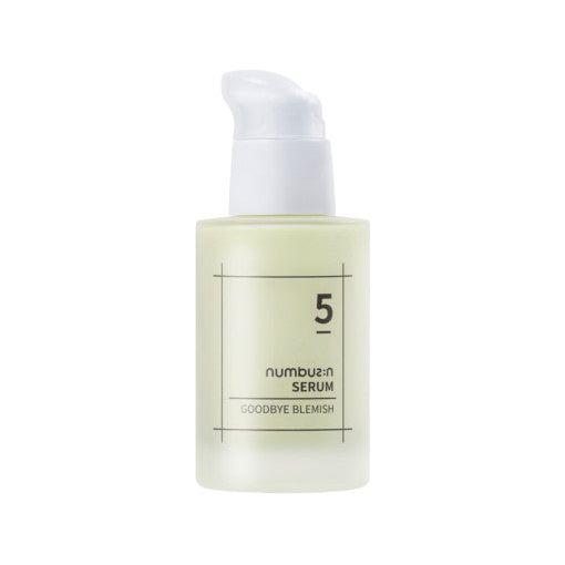 numbuzin No.5 Goodbye Blemish Serum 50ml | Calming & Brightening Serum for Clear, Even Skin