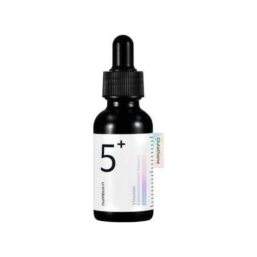 numbuzin No.5+ Vitamin Concentrated Serum 30ml | Advanced Brightening Treatment for Hyperpigmentation & Dullness