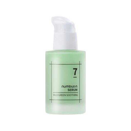 Numbuzin No.7 Mild Green Soothing Serum | Calming & Hydrating Rescue for Sensitive Skin