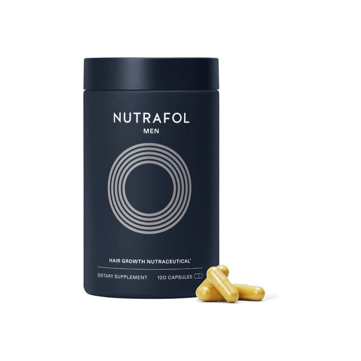 Nutrafol Men Hair Growth Supplements - 120 Capsules | Clinically-Tested Hair Support for Men Experiencing Thinning & Hair Loss