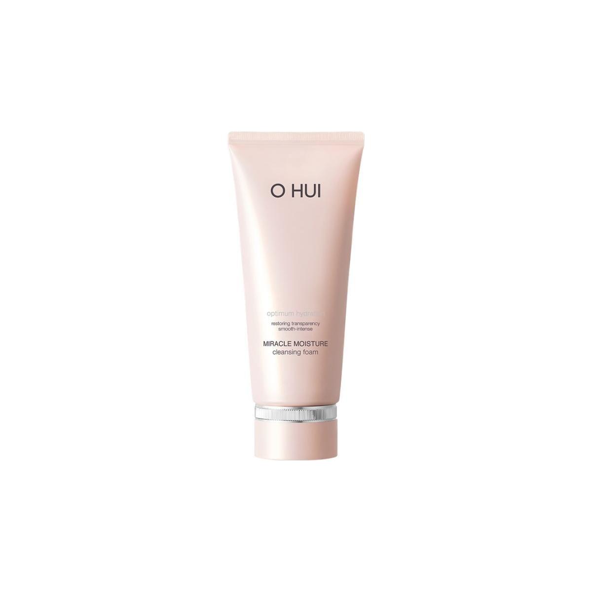 O HUI Miracle Moisture Cleansing Foam: A Hydrating Cleanse for Dewy, Radiant Skin!