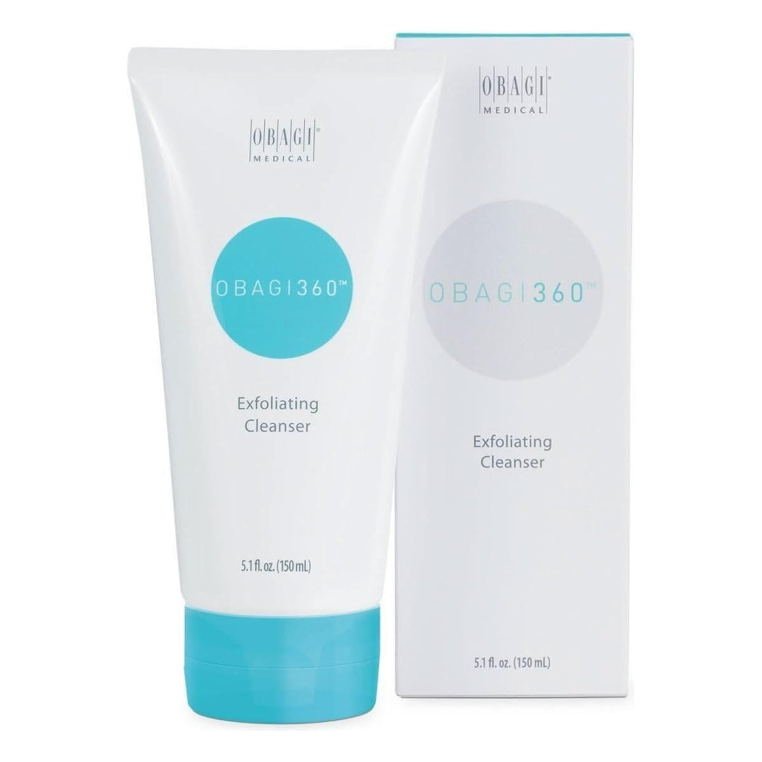 Obagi Medical 360 Exfoliating Cleanser 150ml Brightening, Smoothing & Dual-Action Exfoliating Cleanser