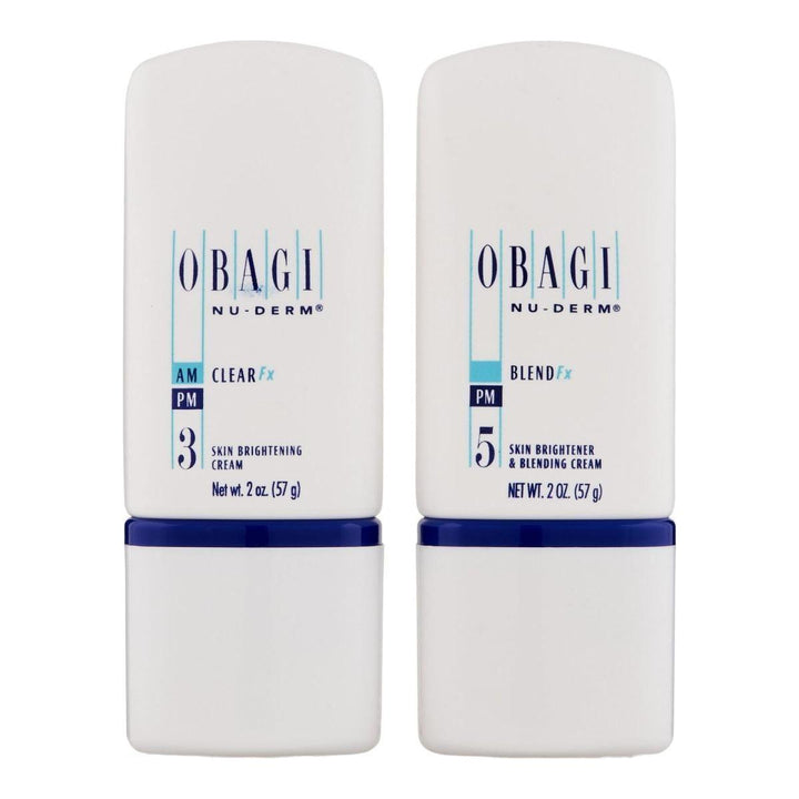 Obagi Nu-Derm Clear Fx & Nu-Derm Blend Fx - 60ml Duo | Advanced Skin Brightening & Hyperpigmentation Treatment