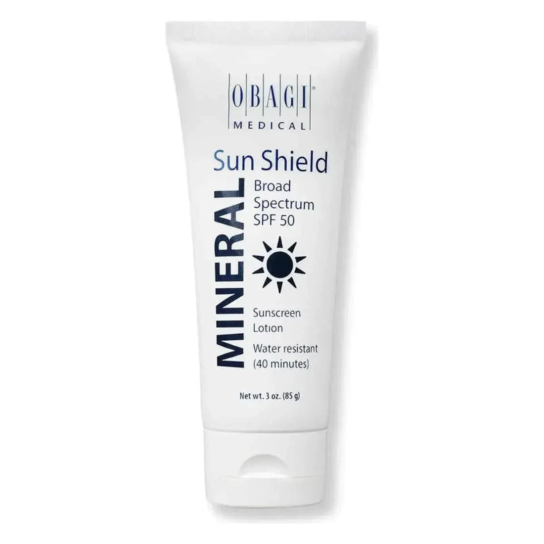 Obagi Sun Shield Mineral Broad Spectrum SPF 50 - 85g | Invisible Physical Sunscreen