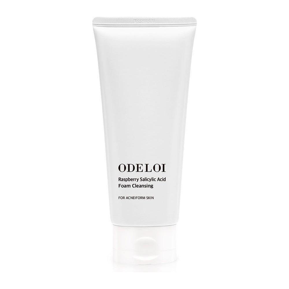 ODELOI Raspberry Salicylic Acid Foam Cleansing | The Ultimate Gentle Exfoliating Cleanser for Clear, Smooth & Balanced Skin!