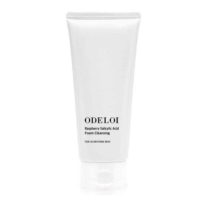 ODELOI Raspberry Salicylic Acid Foam Cleansing | The Ultimate Gentle Exfoliating Cleanser for Clear, Smooth & Balanced Skin!