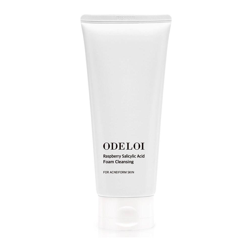 ODELOI Raspberry Salicylic Acid Foam Cleansing | The Ultimate Gentle Exfoliating Cleanser for Clear, Smooth & Balanced Skin!