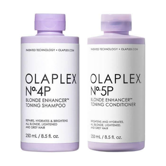 Olaplex No.4P & No.5P Blonde Haircare Duo - 250ml | Toning & Repairing Bundle
