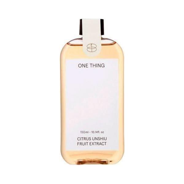 ONE THING Citrus Unshiu Fruit Extract | Brighten & Hydrate with Pure Jeju Tangerine Power ONE THING