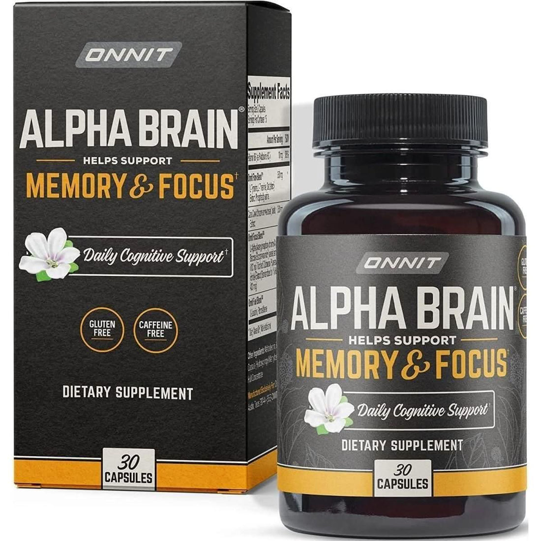 Onnit Alpha Brain: Think Faster, Focus Deeper, Remember More Naturally!