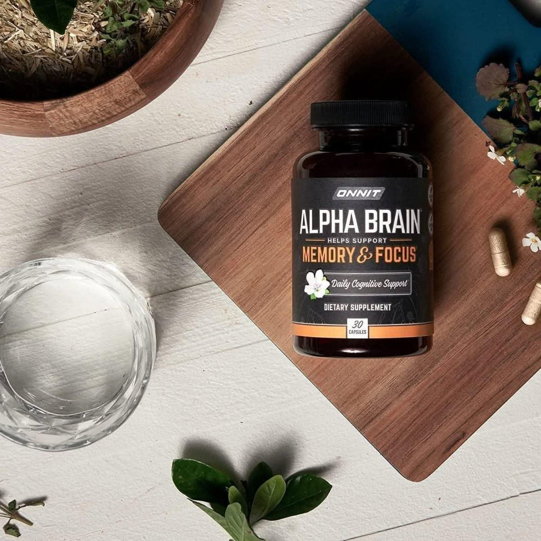Onnit Alpha Brain: Think Faster, Focus Deeper, Remember More Naturally!