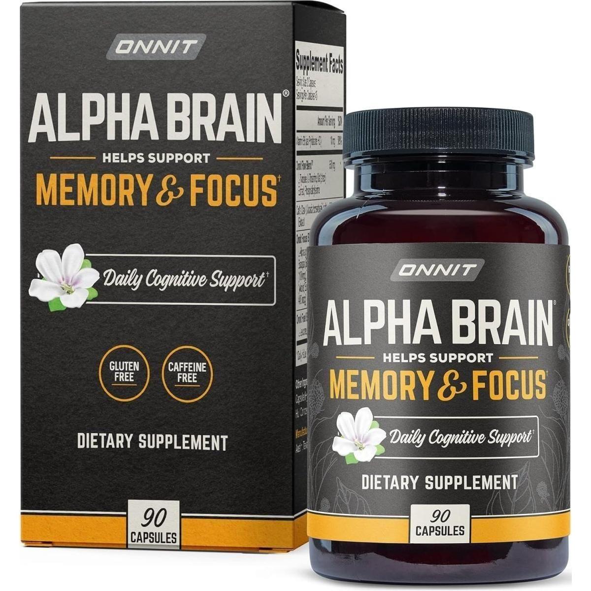 Onnit Alpha Brain: Your Daily Edge in Clarity, Focus & Flow!