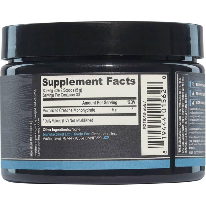 Onnit Creatine Monohydrate Fuel Your Strength & Performance