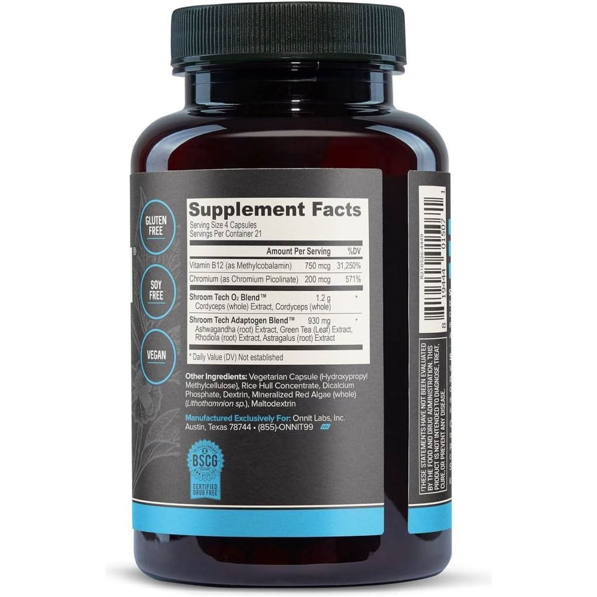 Onnit Shroom TECH Sport Natural Energy & Stamina Boost Onnit