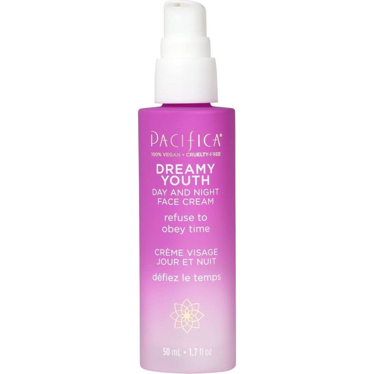 Pacifica Dreamy Youth Day &amp; Night Face Cream 50ml | Peptide-Rich Moisturiser for Glowing, Hydrated Skin