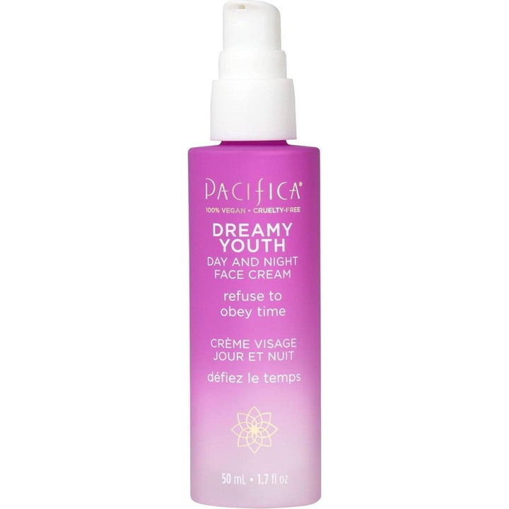 Pacifica Dreamy Youth Day &amp; Night Face Cream 50ml | Peptide-Rich Moisturiser for Glowing, Hydrated Skin