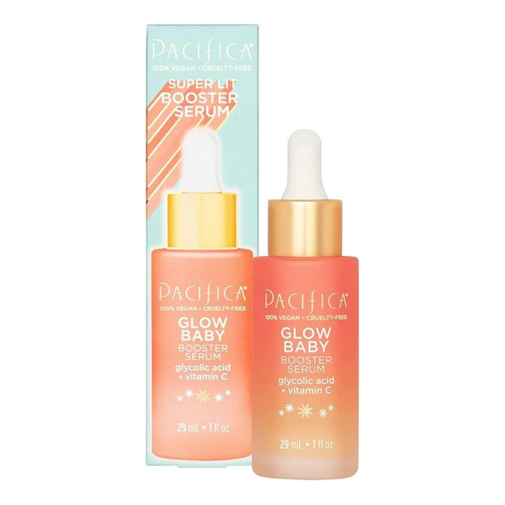 Pacifica Glow Baby Booster Serum 30ml | Vitamin C + Glycolic Acid Brightening & Hydration Serum