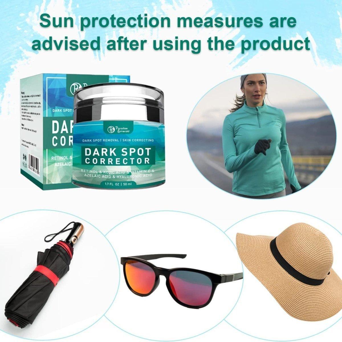 Paradise Emerald Dark Spot Corrector | Natural Brightening Cream for Hyperpigmentation, Melasma & Uneven Skin Tone Paradise Emerald