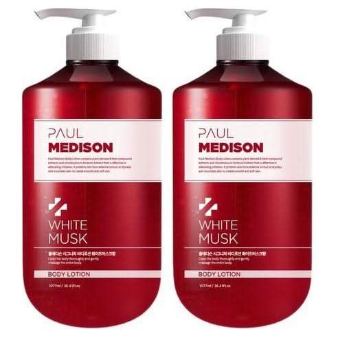 PAUL MEDISON Signature White Musk Body Lotion Duo – Deep Nourishment That Perfumes PAUL MEDISON