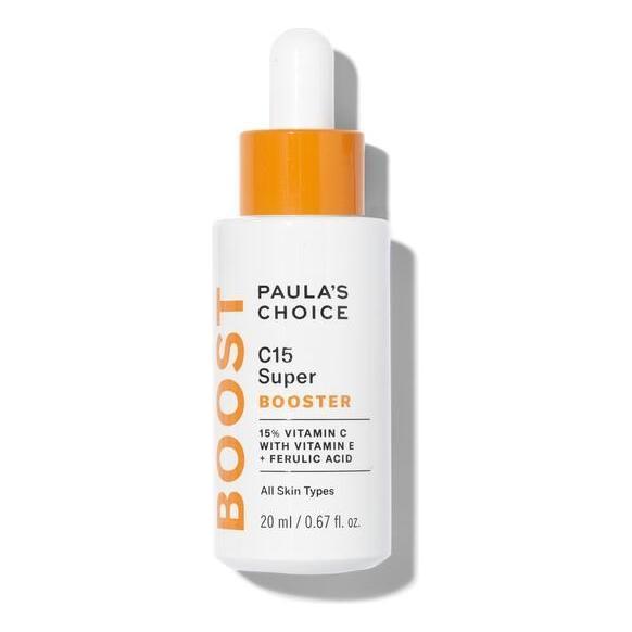 Paula’s Choice C15 Super Booster&nbsp; 20ml Brightening &amp; Anti-Aging Vitamin C Serum – 15% Pure L-Ascorbic Acid for Radiant, Firm Skin