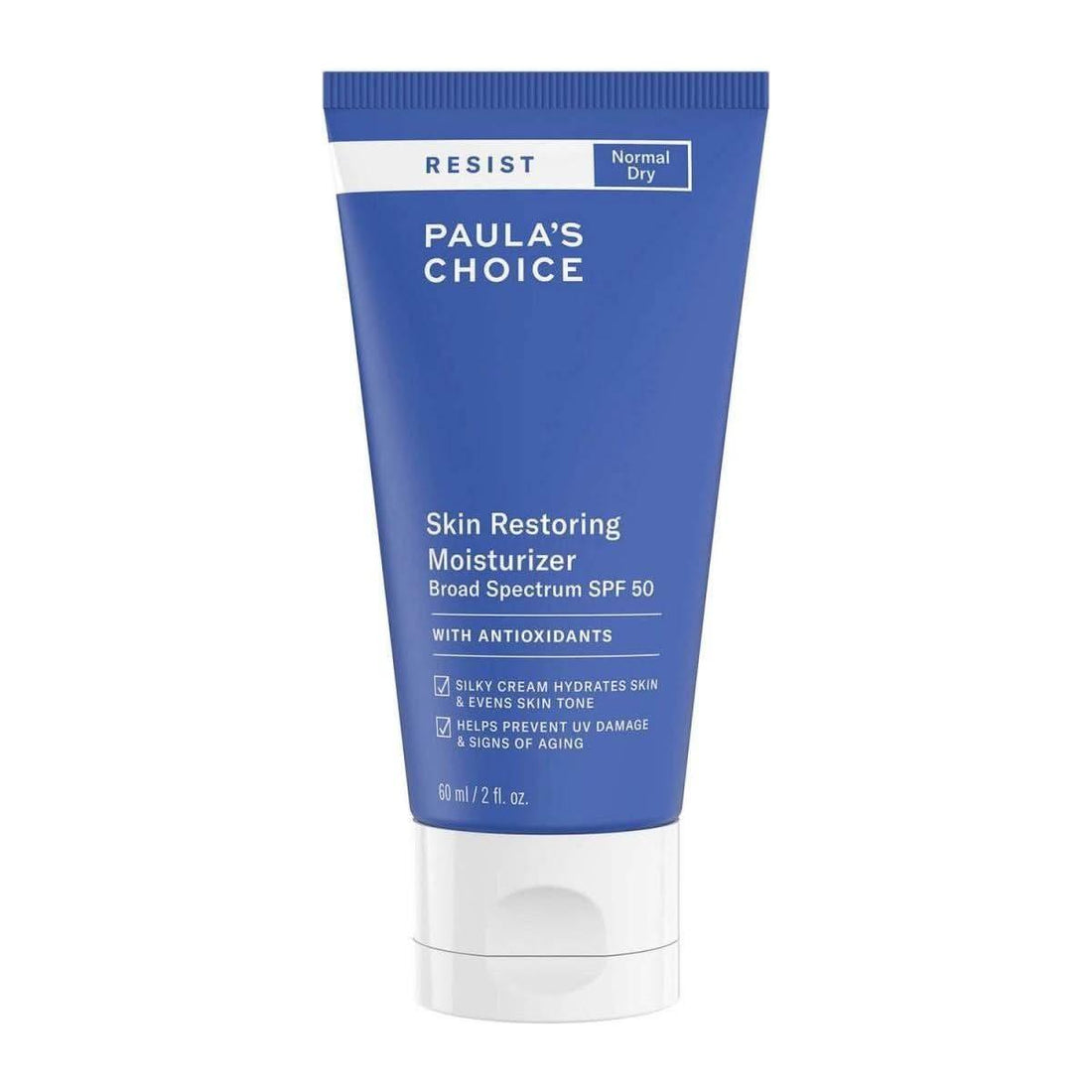 Paula’s Choice Resist Anti-Ageing Skin Restoring Moisturiser SPF 50 60ml | Advanced Daily SPF with Anti-Ageing Hydration – Protect, Hydrate & Restore in One Step