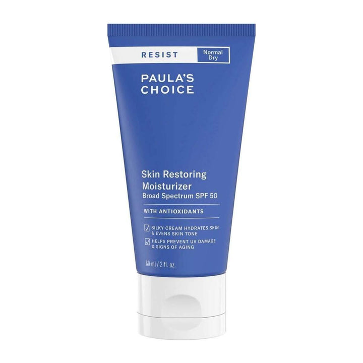 Paula’s Choice Resist Anti-Ageing Skin Restoring Moisturiser SPF 50 60ml | Advanced Daily SPF with Anti-Ageing Hydration – Protect, Hydrate & Restore in One Step