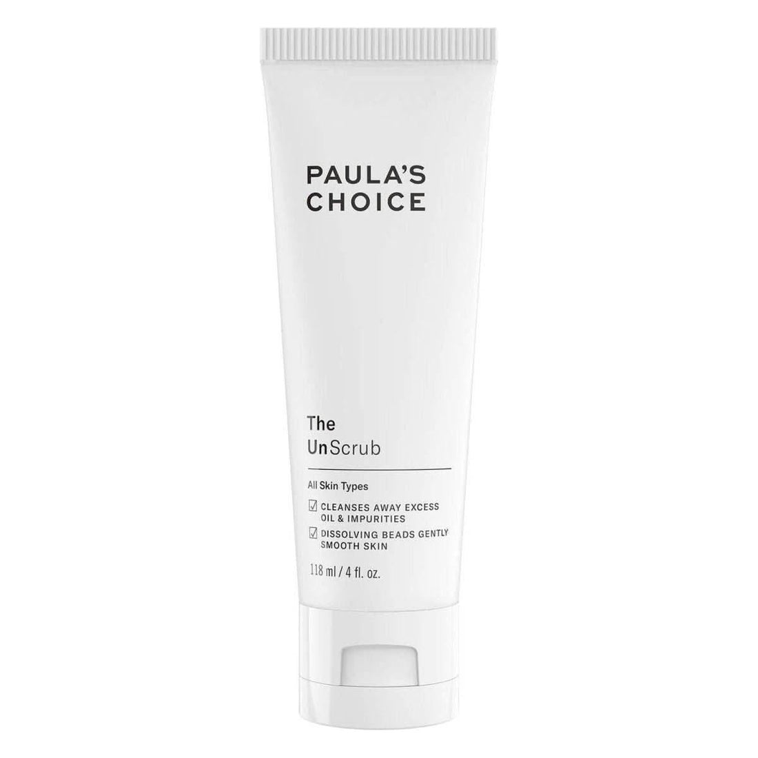 Paula¡¯s Choice The UnScrub Gentle Cleansing Scrub 118ml | Non-Abrasive Exfoliator with Jojoba Beads for Soft, Radiant Skin