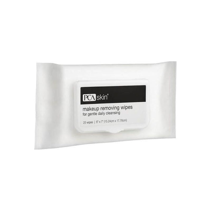 PCA Skin Makeup Removing Wipes 25 Ct | Gentle, Hydrating Wipes for Effortless Makeup Removal