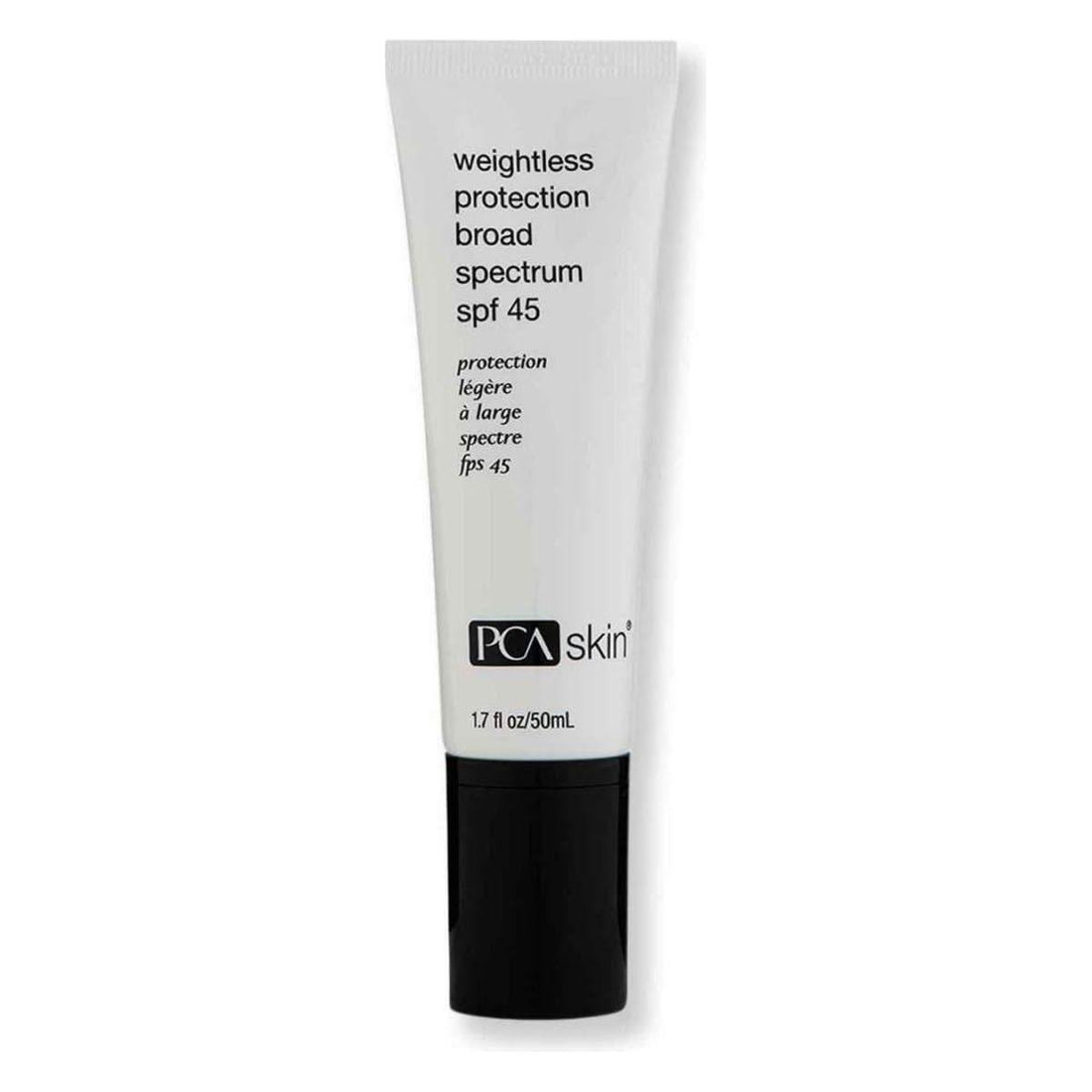 PCA Skin Weightless Protection Broad Spectrum SPF 45 50ml | Lightweight Daily Sunscreen for All Skin Types