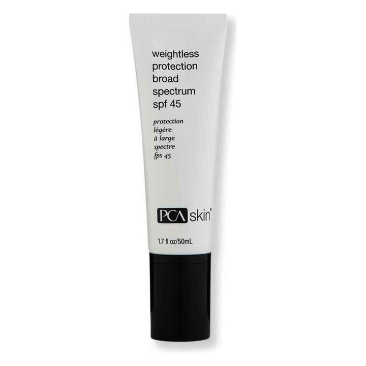 PCA Skin Weightless Protection Broad Spectrum SPF 45 50ml | Lightweight Daily Sunscreen for All Skin Types