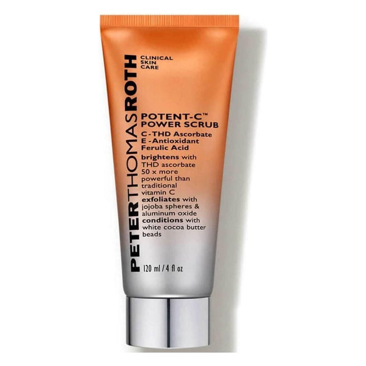 Peter Thomas Roth Potent-C Power Scrub 120ml | Brightening Exfoliator with THD Ascorbate Vitamin C