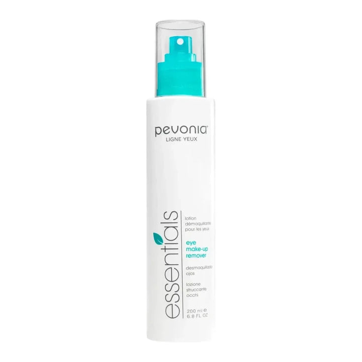Pevonia Eye Make-Up Remover 200ml | Gentle, Non-Oily Cleanser for Sensitive Eyes & Lash Extensions