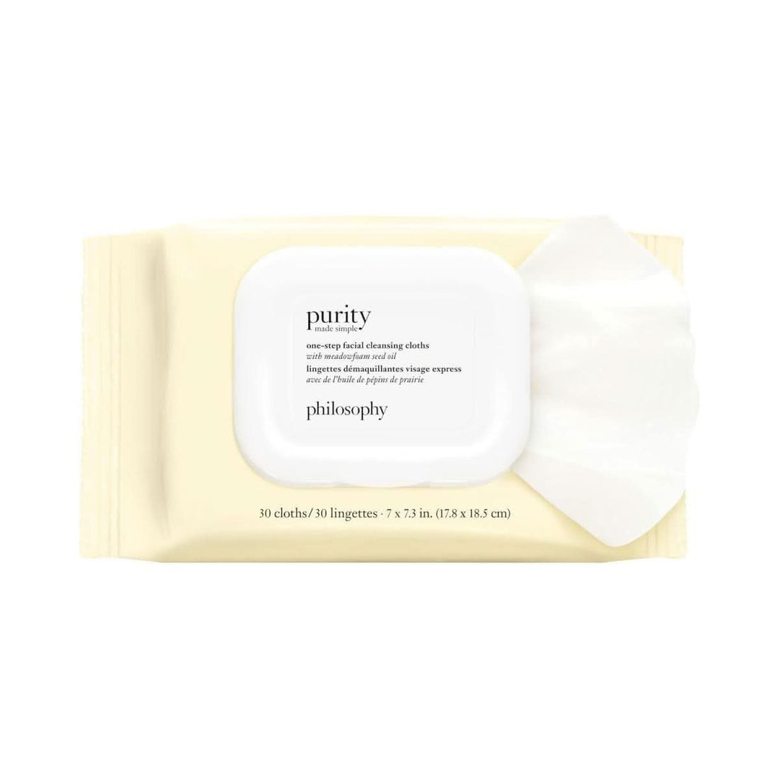 Philosophy Purity Made Simple One-Step Facial Cleansing Cloths 30 Ct